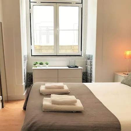 Sj1e Heart Of Baixa With New A/c Spacious Friendly Apartment Lisbon