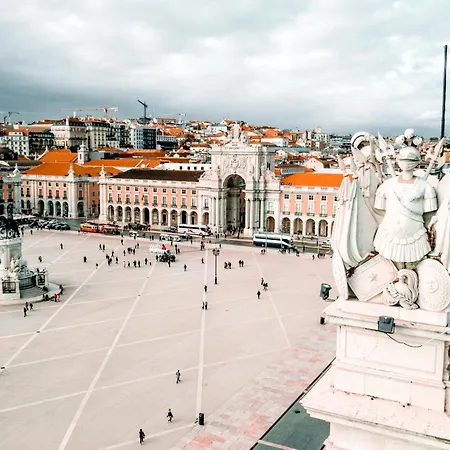 Sj1e Heart Of Baixa With New A/c Spacious Friendly Lägenhet *